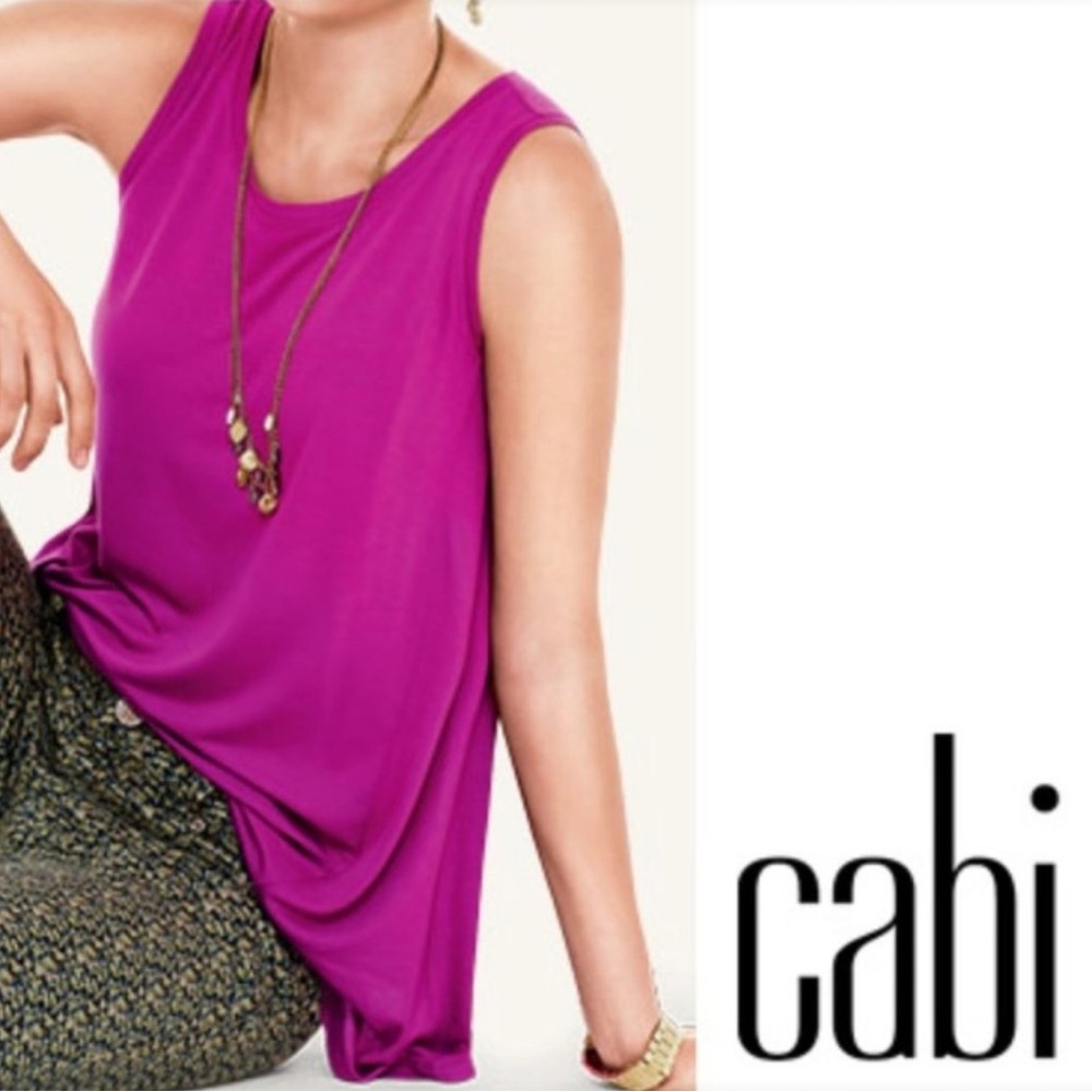 CAbi Women's Vibrant Purple Tank Top